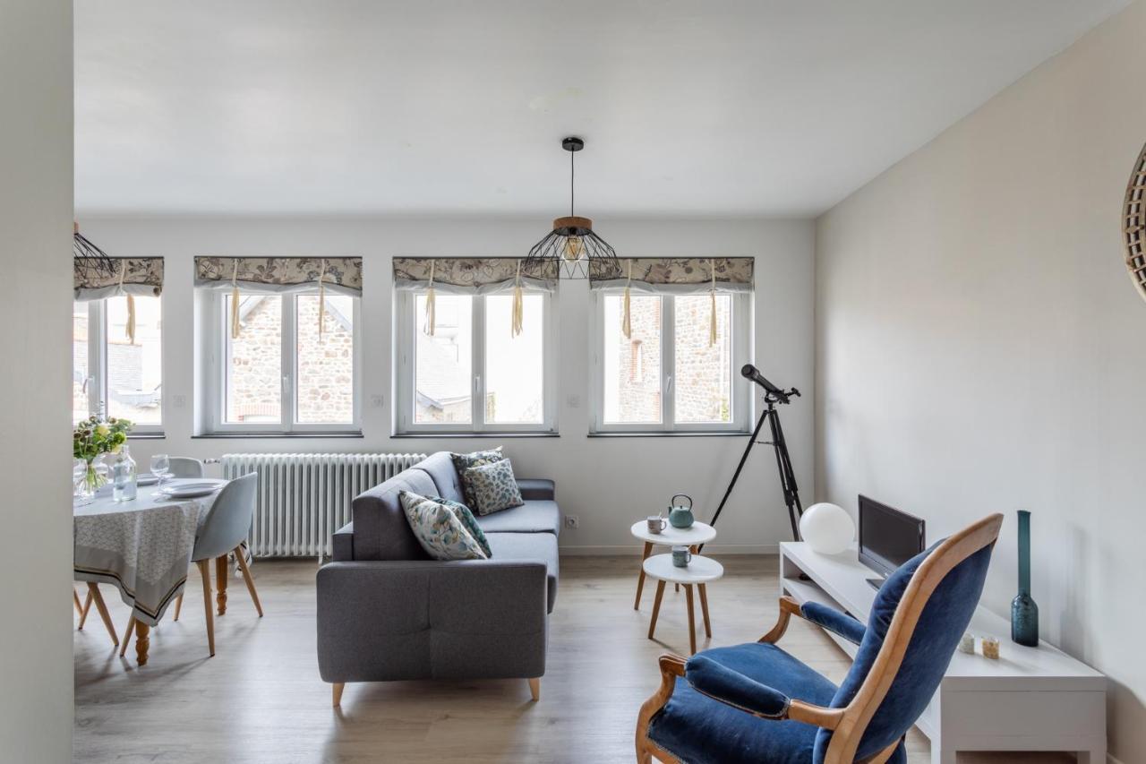 Les Abimes, Beau Logement Avec 2 Chambres Avec Parking Saint-Malo Exteriör bild