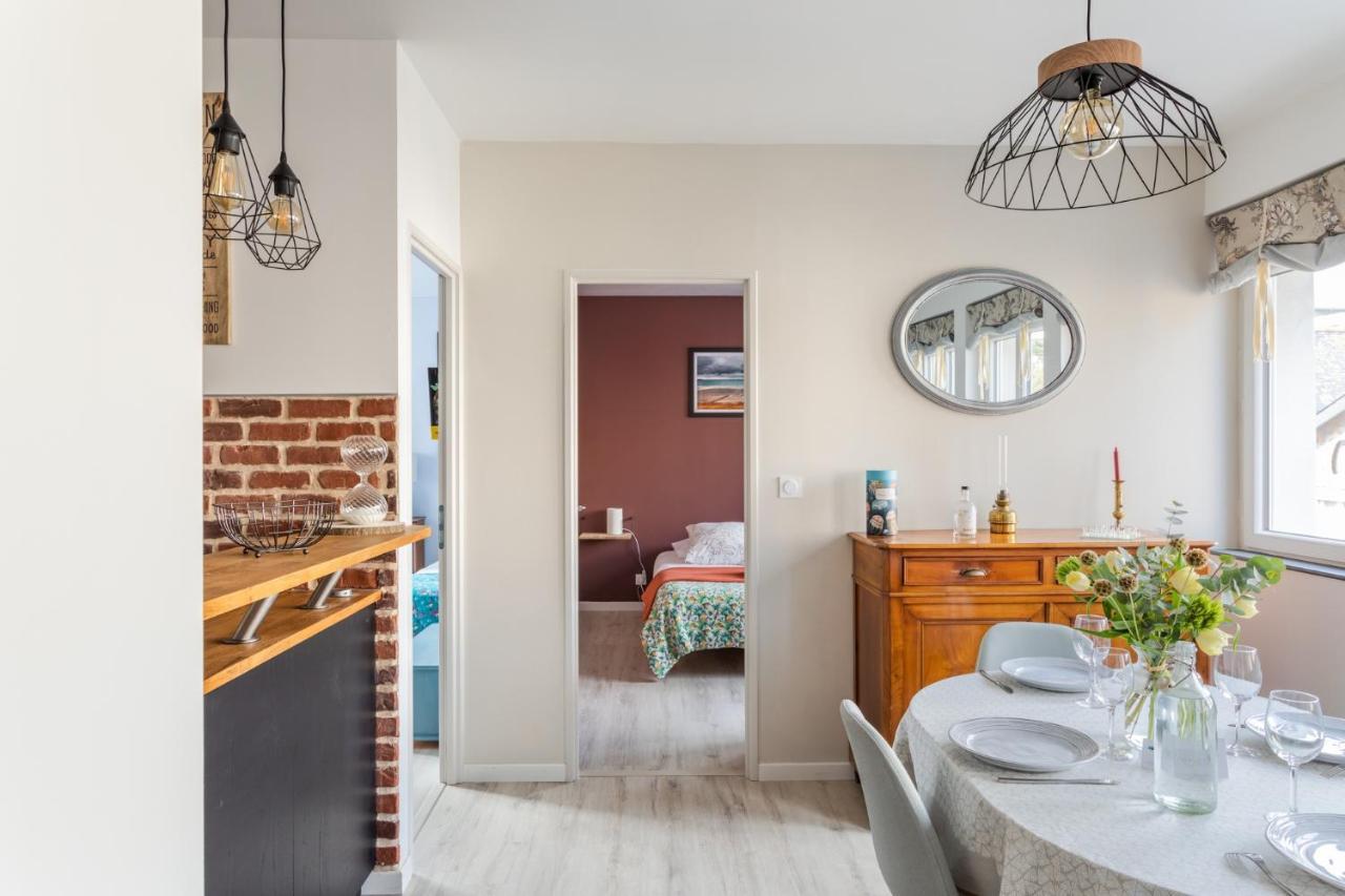 Les Abimes, Beau Logement Avec 2 Chambres Avec Parking Saint-Malo Exteriör bild