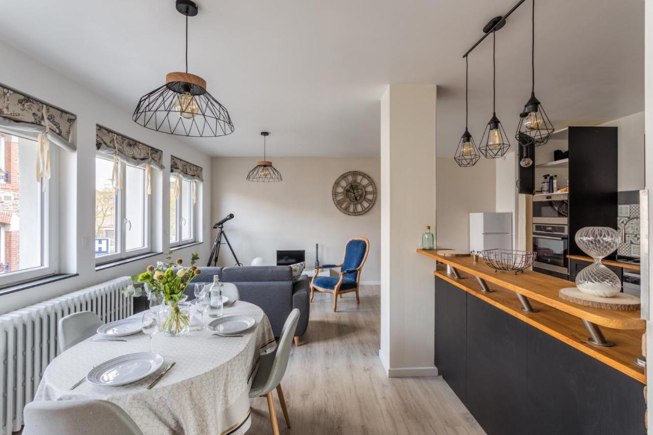 Les Abimes, Beau Logement Avec 2 Chambres Avec Parking Saint-Malo Exteriör bild